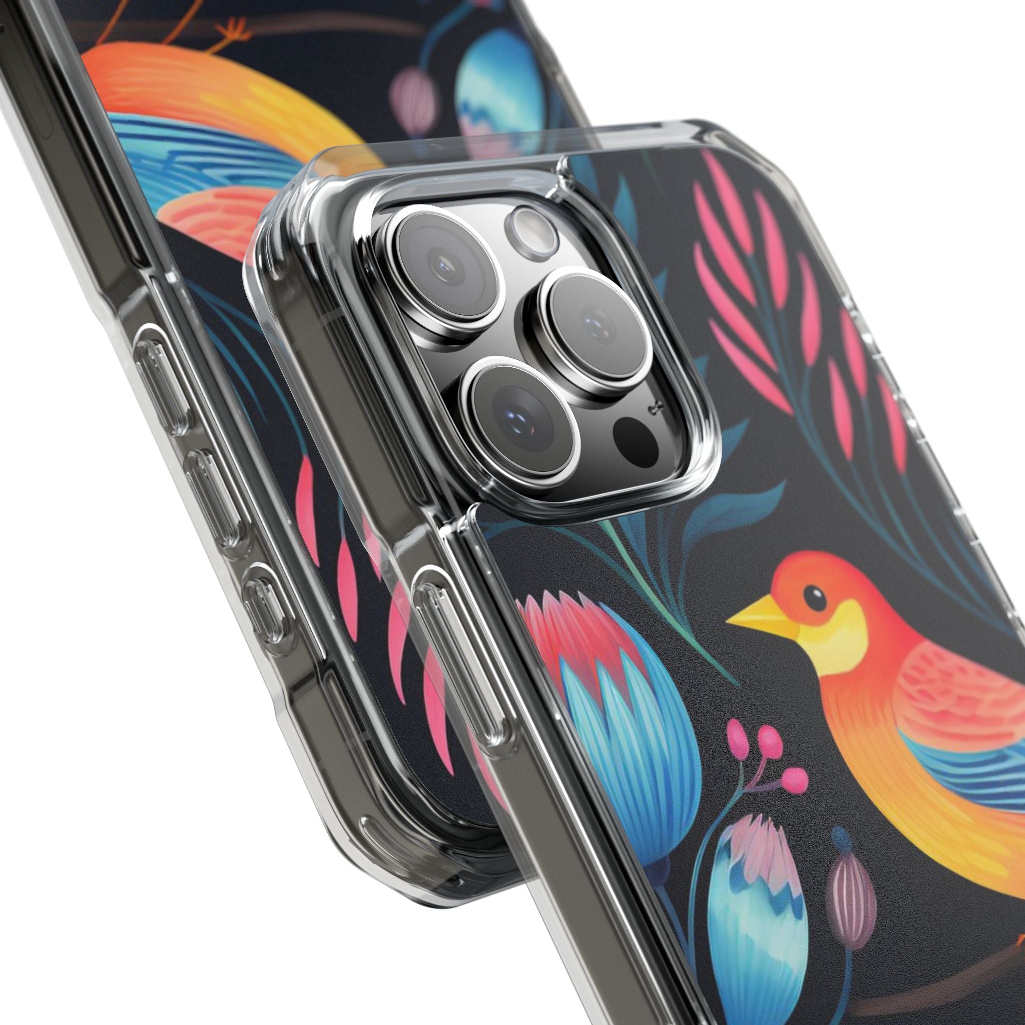 Bright Birds - Magnetic Clear Impact Case