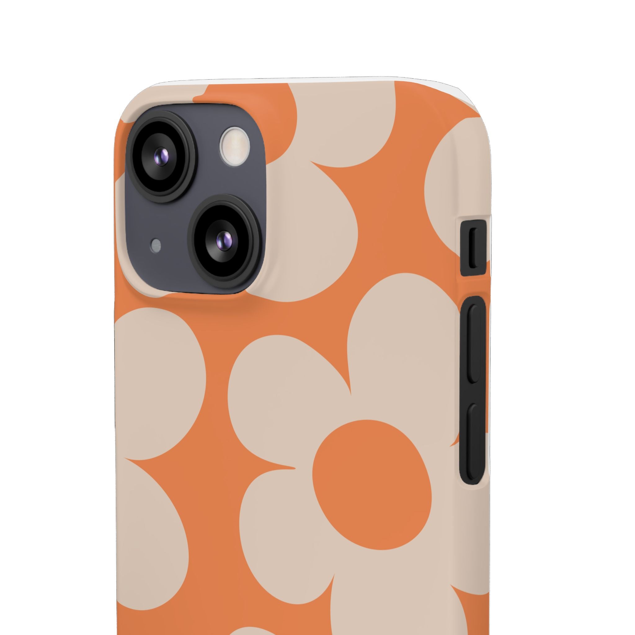 Retro Flowers - Snap Case