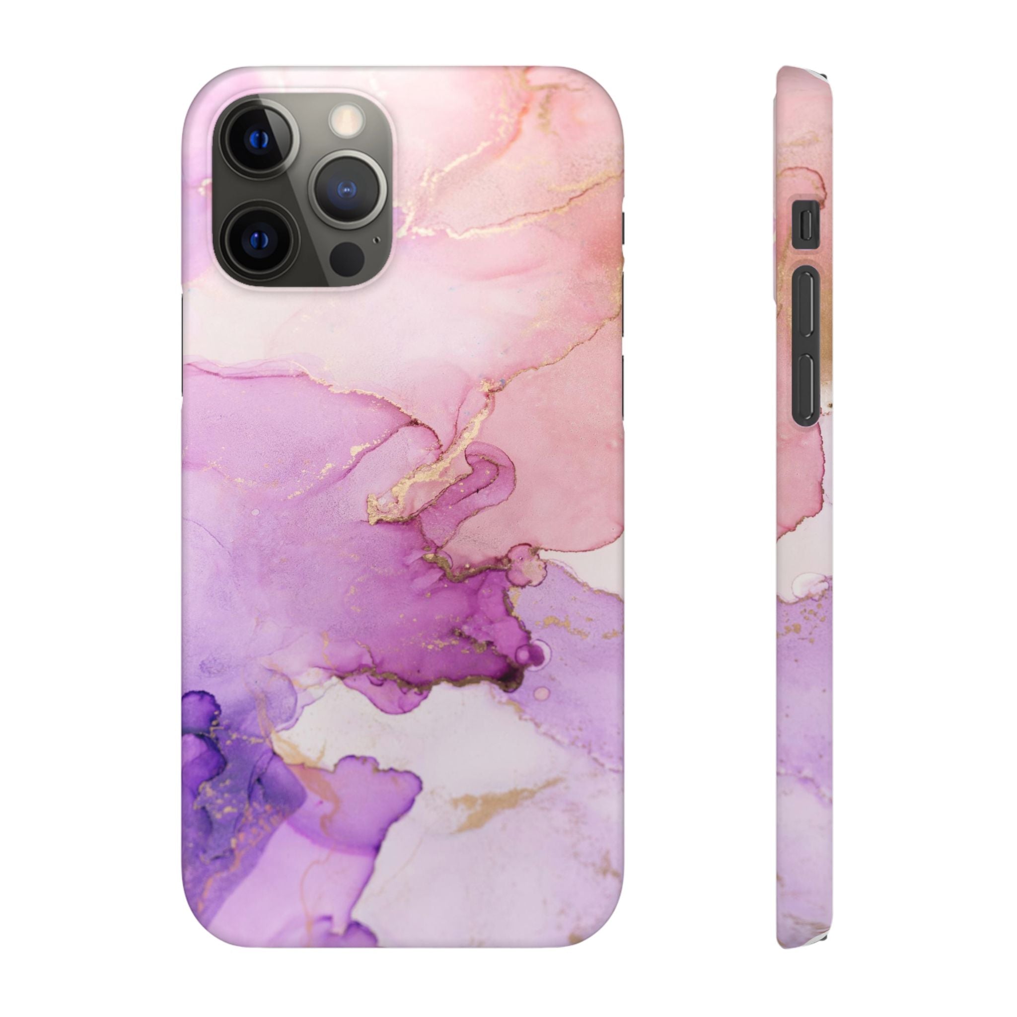 Pink Marble - Snap Case