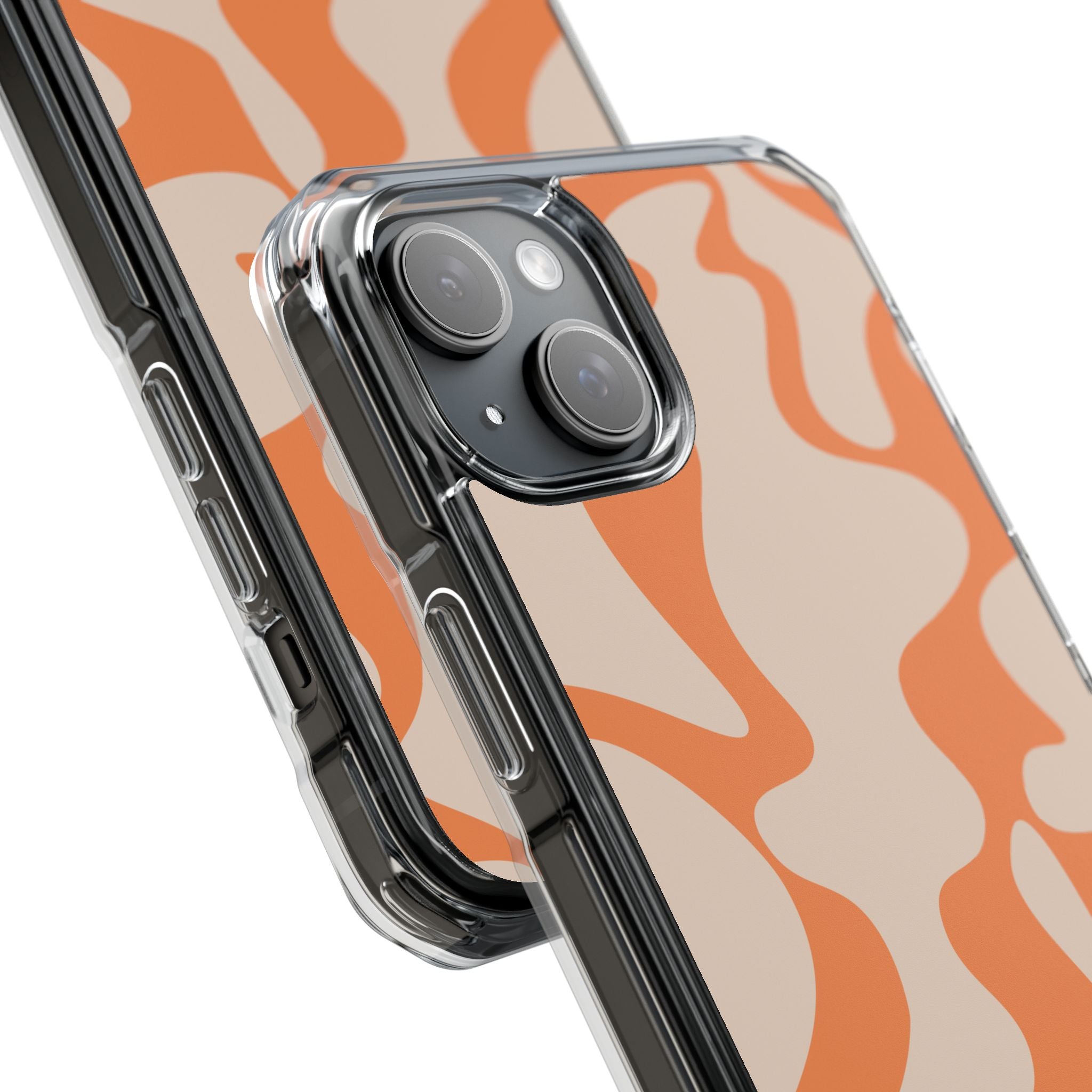 Retro Ripples - Magnetic Clear Impact Case