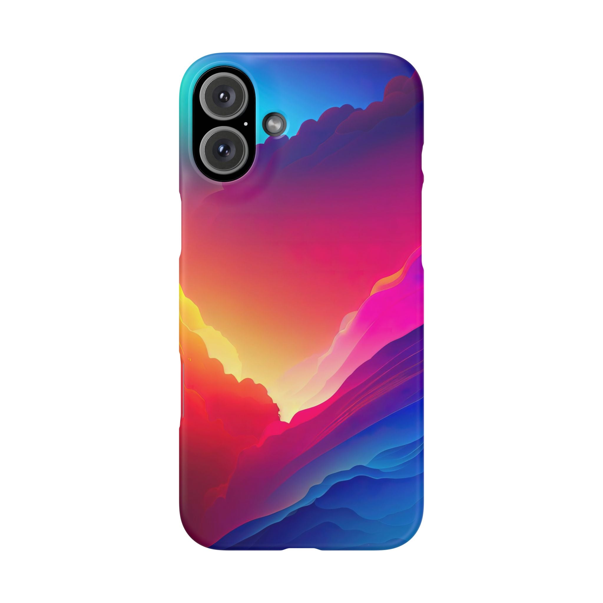 Rainbow Clouds - Snap Case