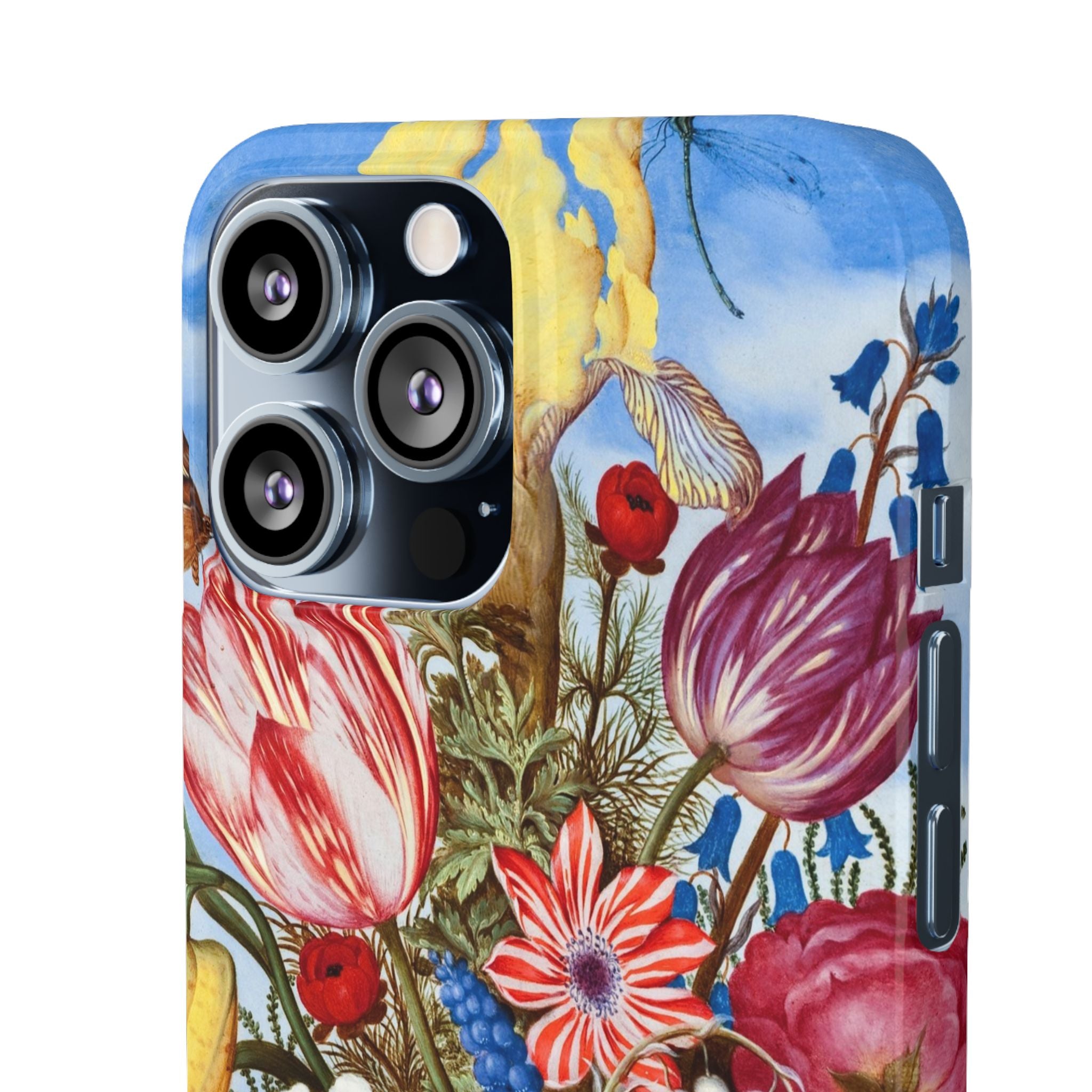 Bouquet of Flowers by Ambrosius Bosschaert - Snap Case