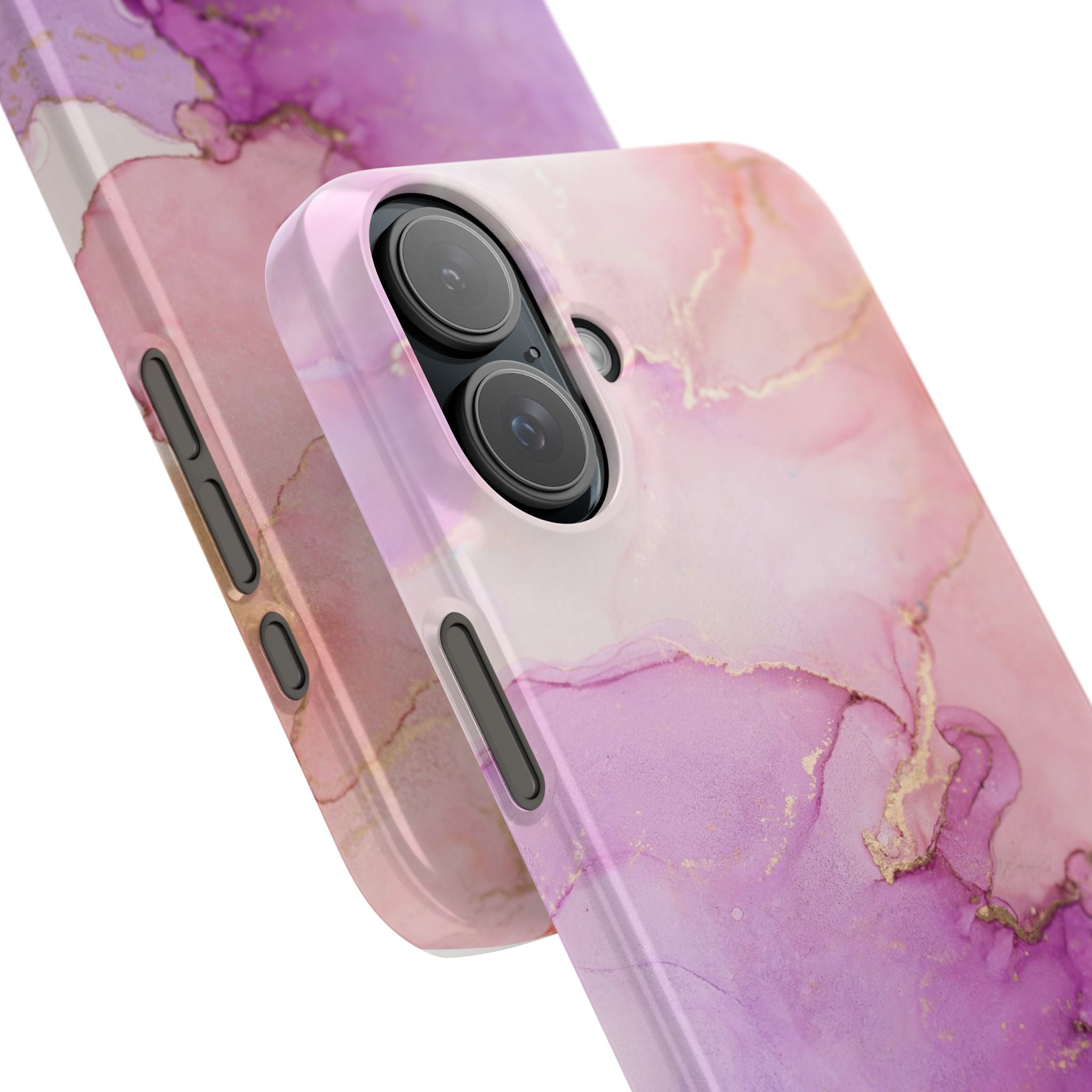 Pink Marble - Snap Case