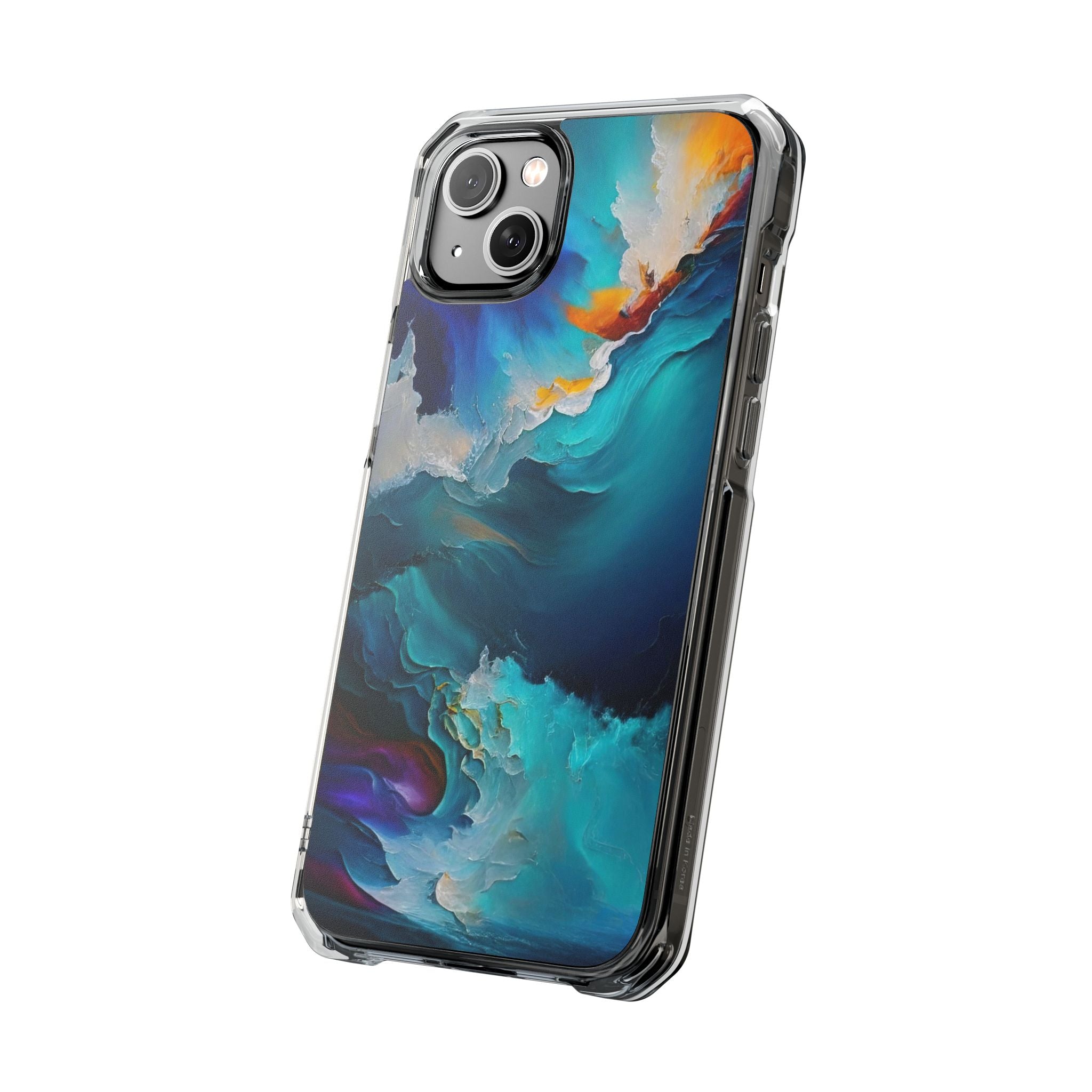 Brushstrokes - Magnetic Clear Impact Case