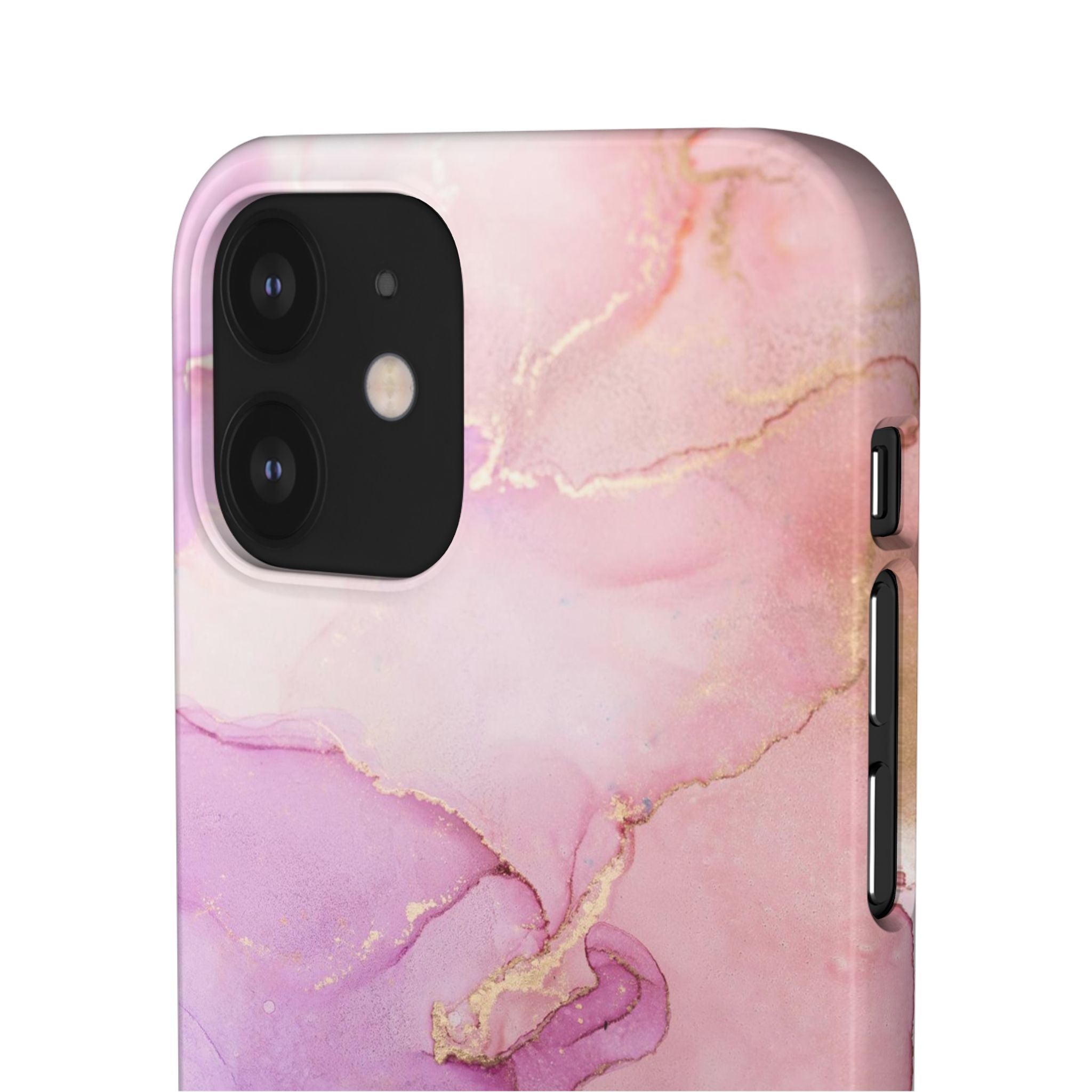 Pink Marble - Snap Case