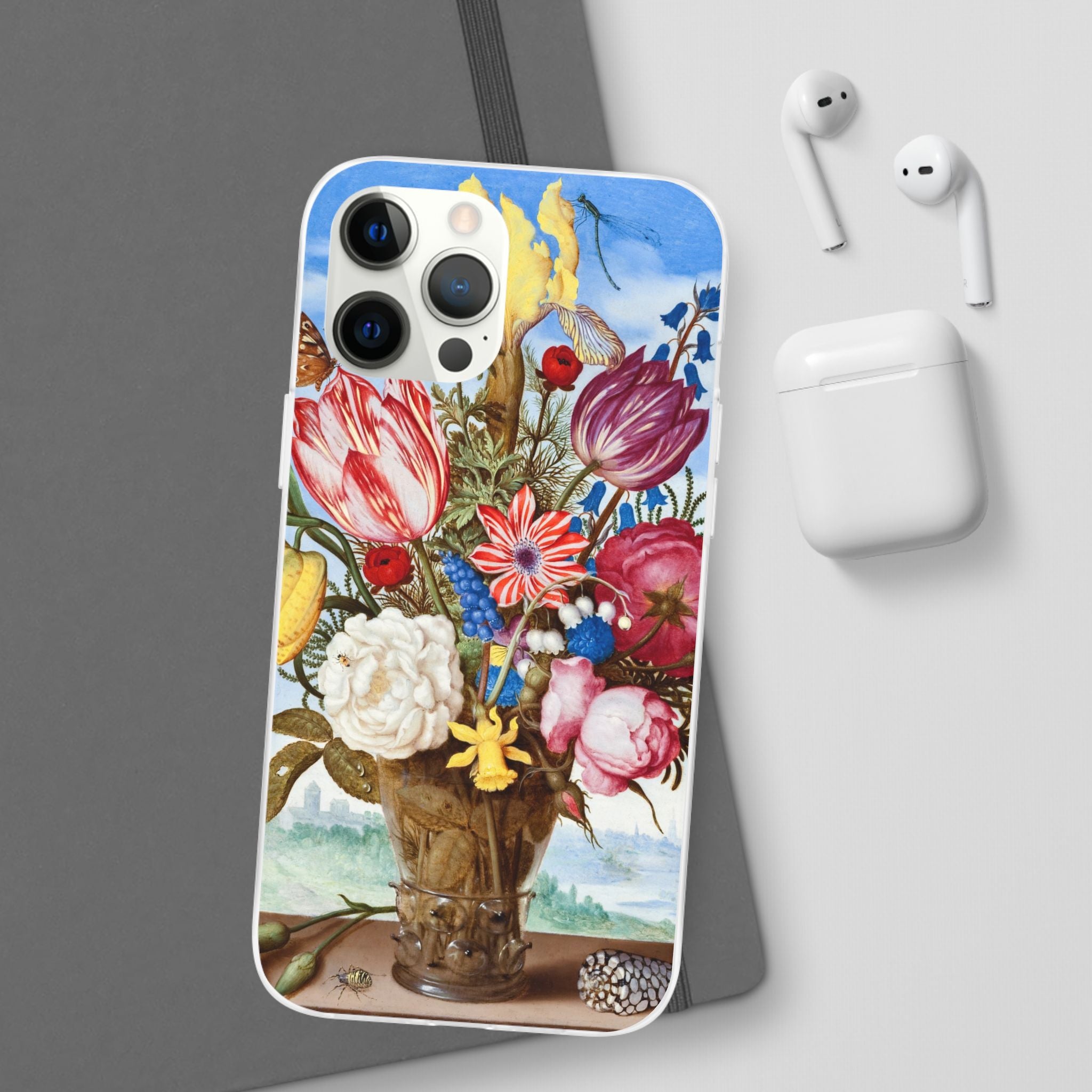 Bouquet of Flowers by Ambrosius Bosschaert - Flexi Case