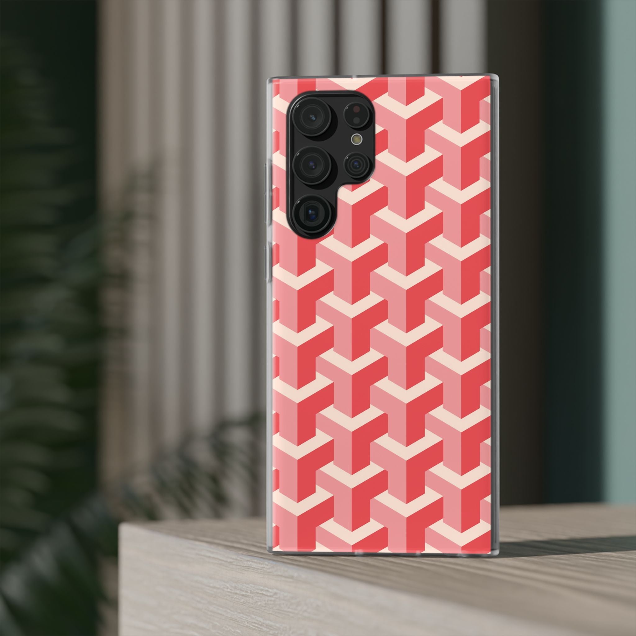 Pink Geo - Flexi Case