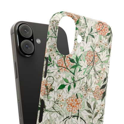 William Morris's (1834-1896) famous Jasmine pattern artwork - Snap Case