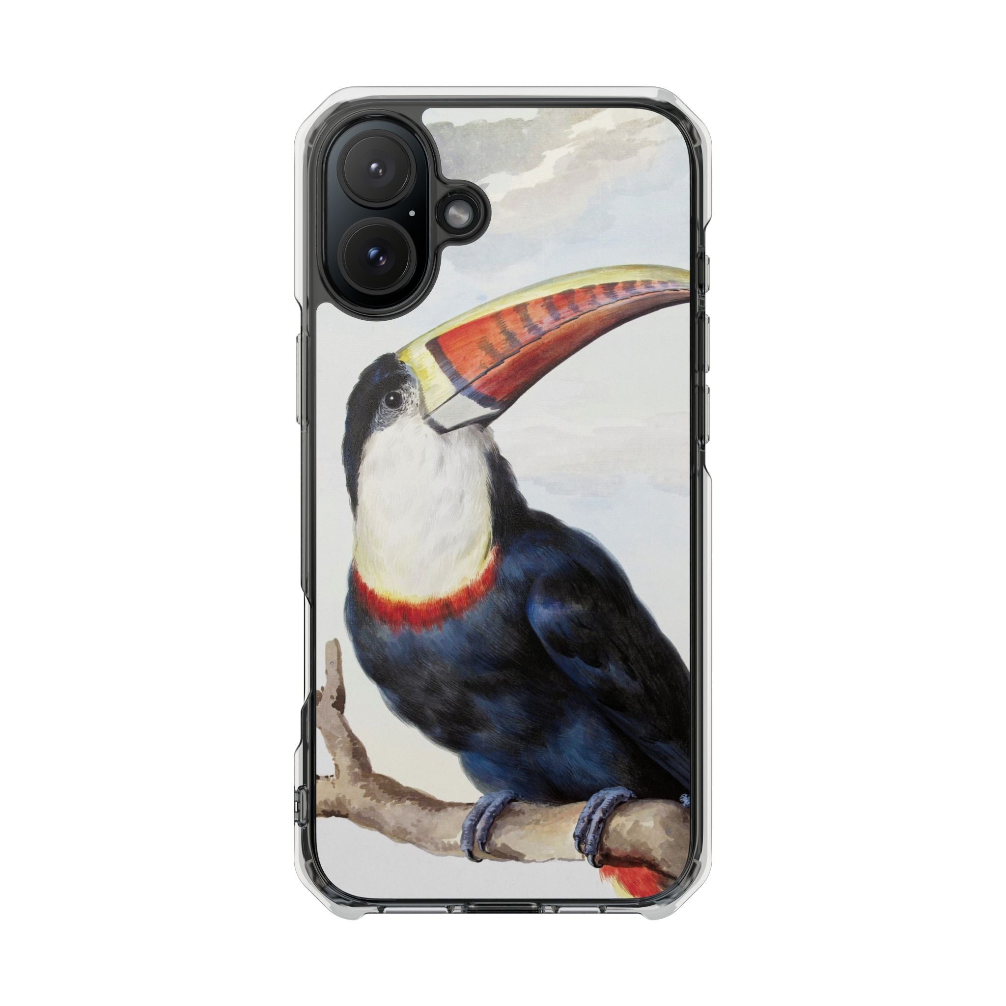 Red-billed Toucan (1748) - Magnetic Clear Impact Case