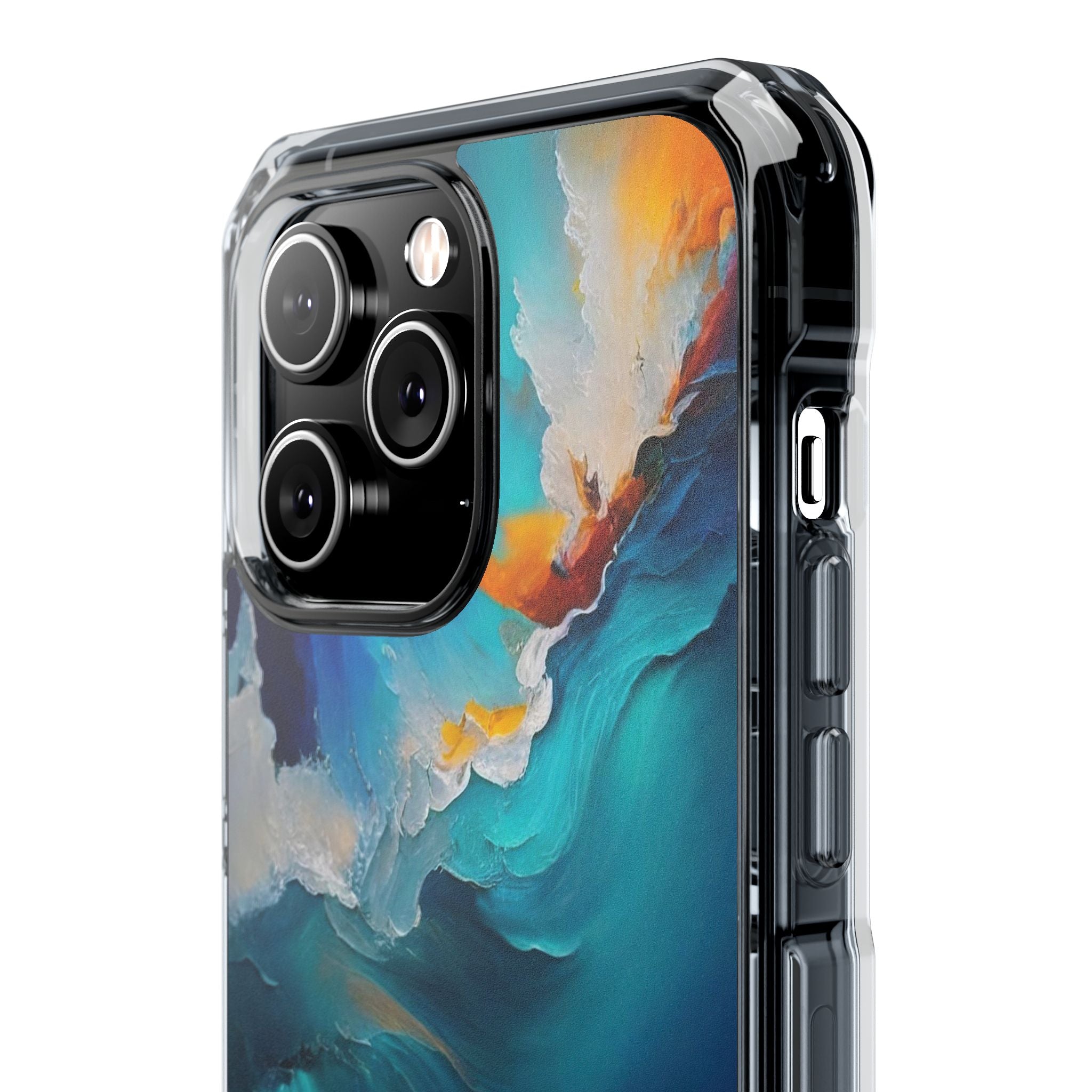 Brushstrokes - Magnetic Clear Impact Case