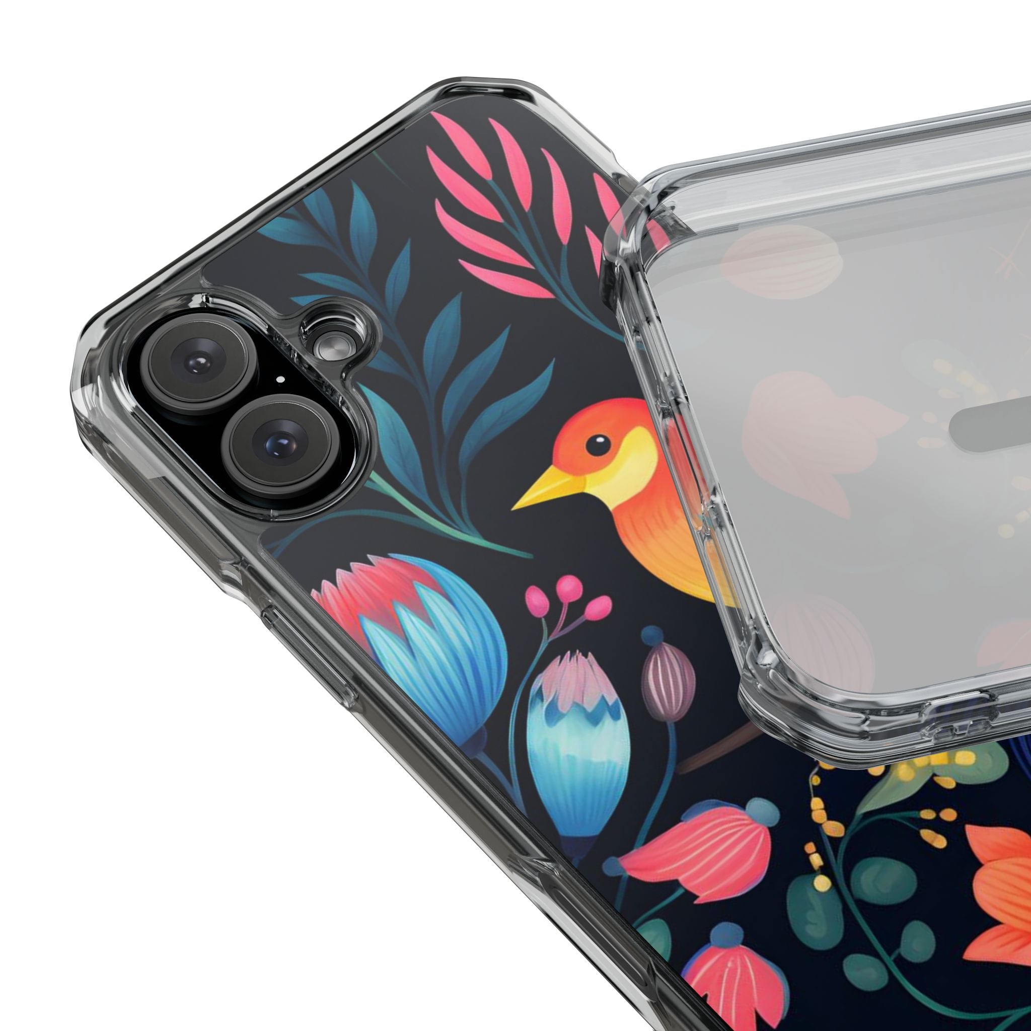 Bright Birds - Magnetic Clear Impact Case