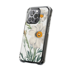 Image of Matilija Poppy by Mary Vaux Walcott - Magnetic Clear Impact Case