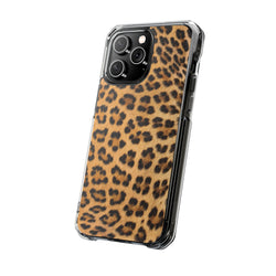 Image of Leopard - Magnetic Clear Impact Case