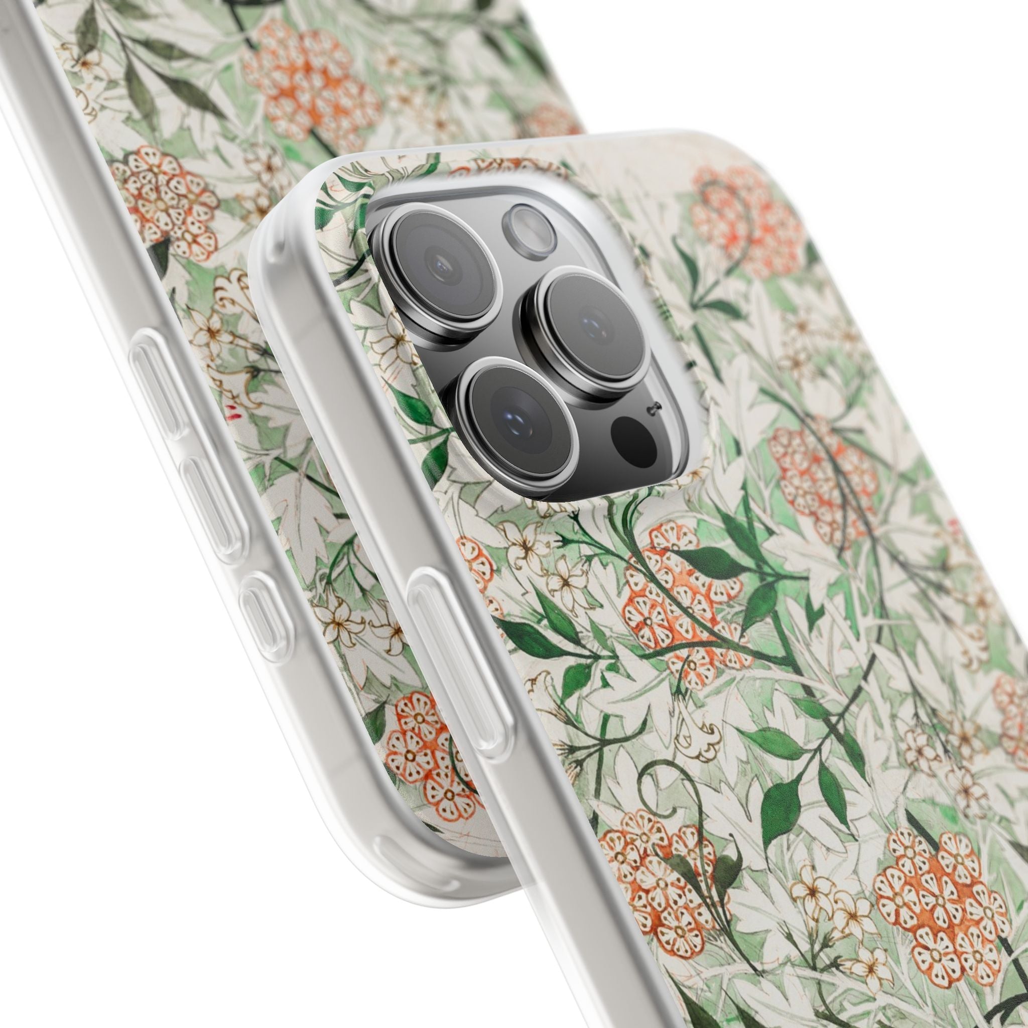 William Morris's (1834-1896) famous Jasmine pattern artwork - Flexi Case