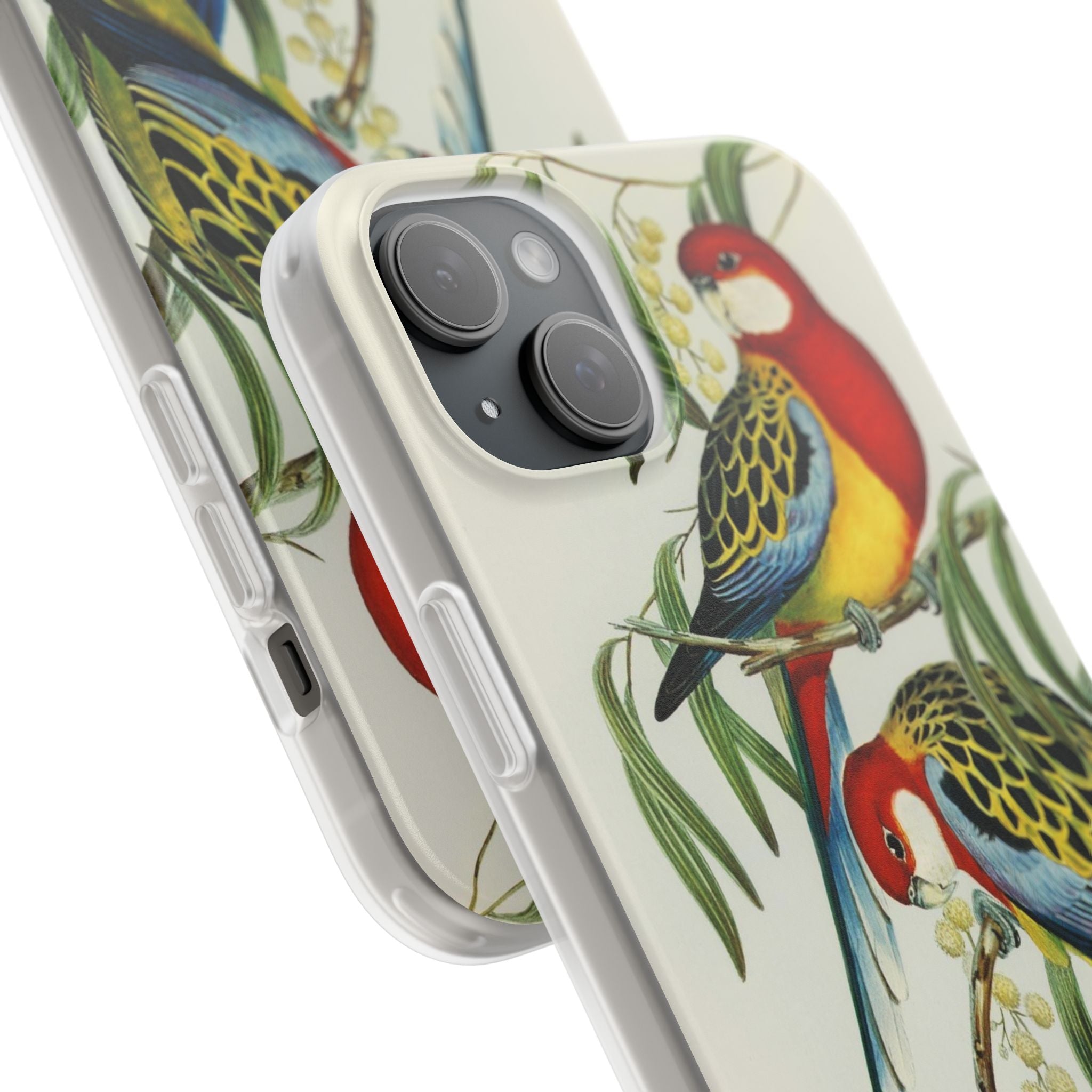 Rosehill Parakeet by Elizabeth Gould - Flexi Case