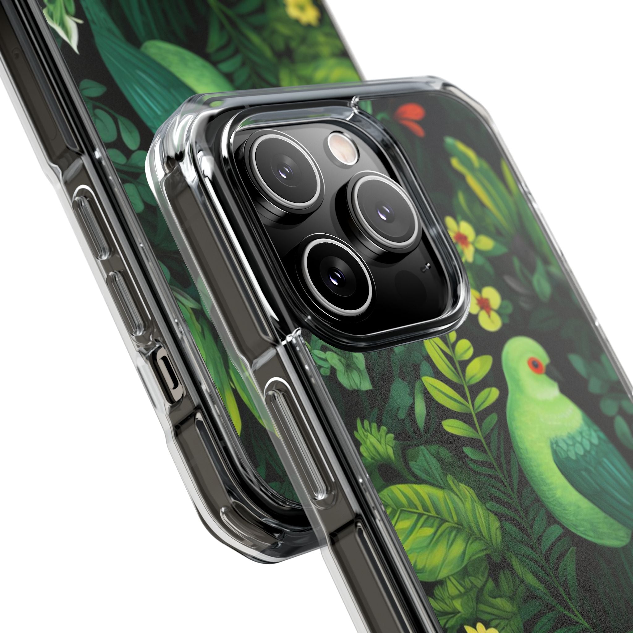 Bird of Green - Magnetic Clear Impact Case