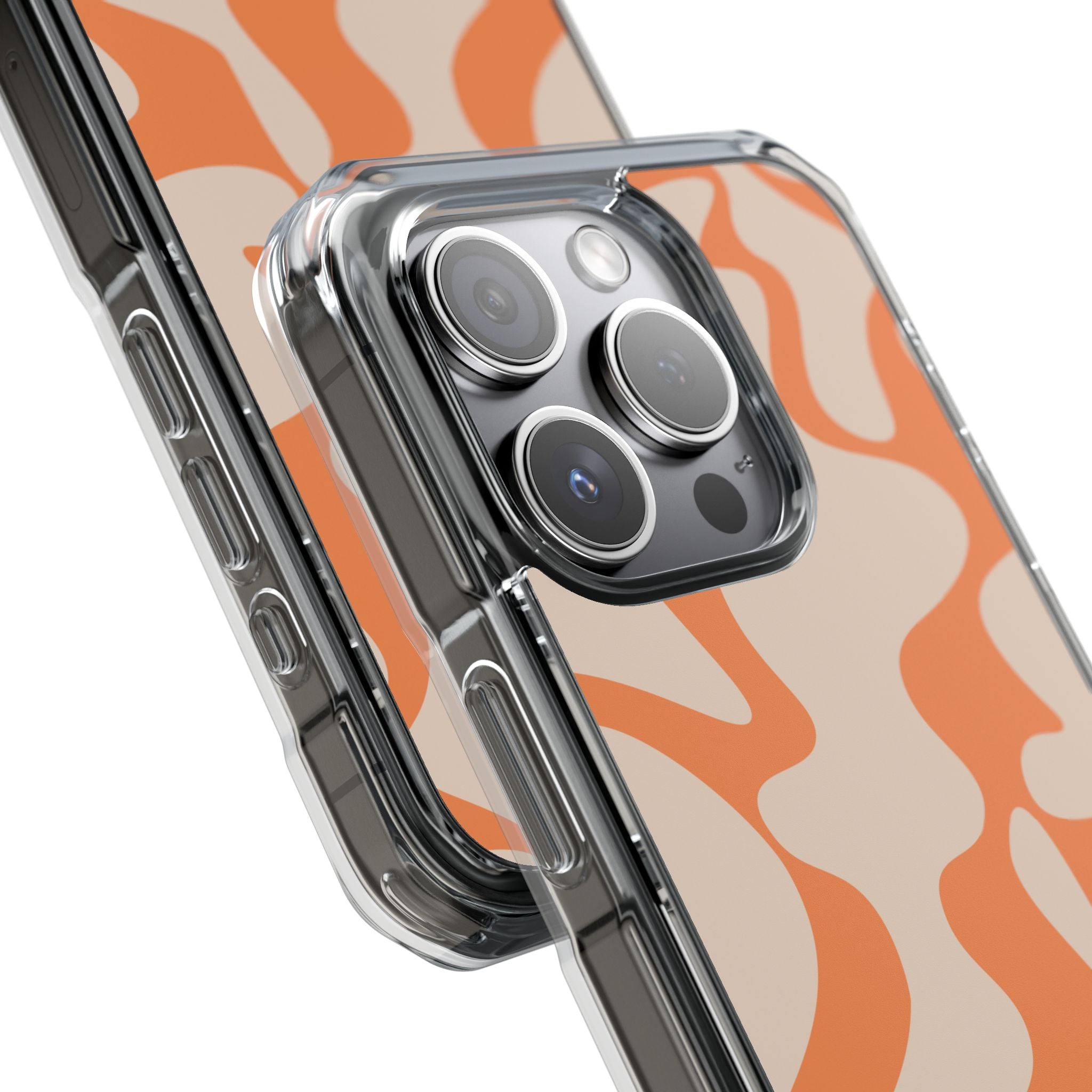 Retro Ripples - Magnetic Clear Impact Case