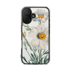 Image of Matilija Poppy by Mary Vaux Walcott - Magnetic Clear Impact Case