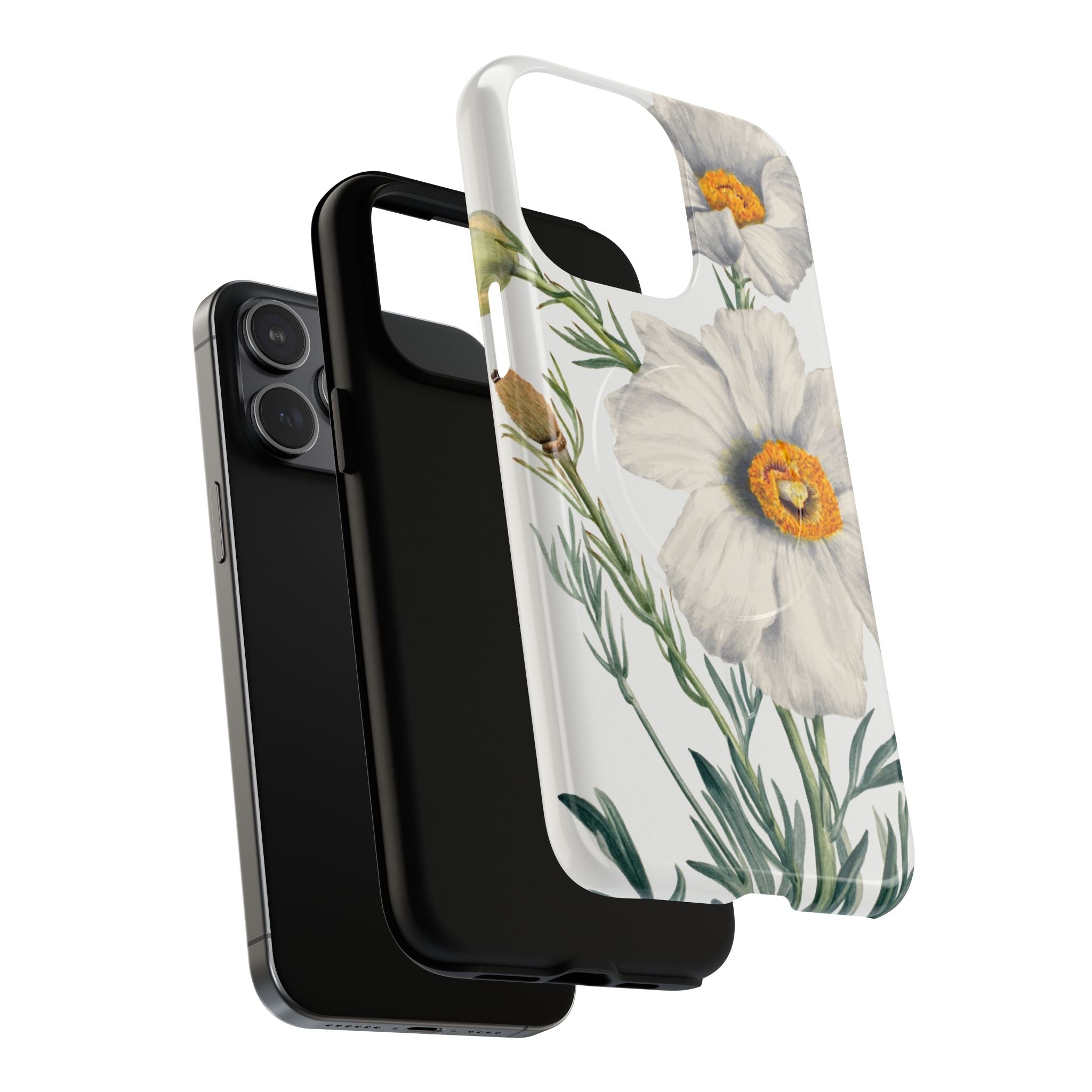 Matilija Poppy by Mary Vaux Walcott - Tough Magnetic Case