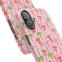 Image of Christmas Ribbon - Snap Case