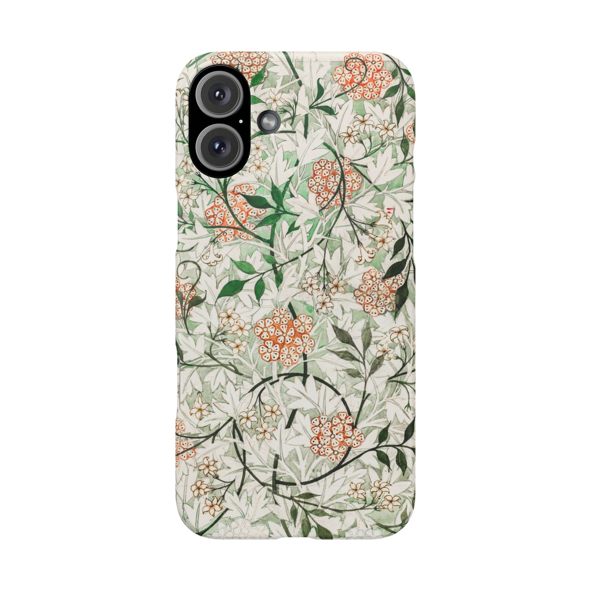 William Morris's (1834-1896) famous Jasmine pattern artwork - Snap Case