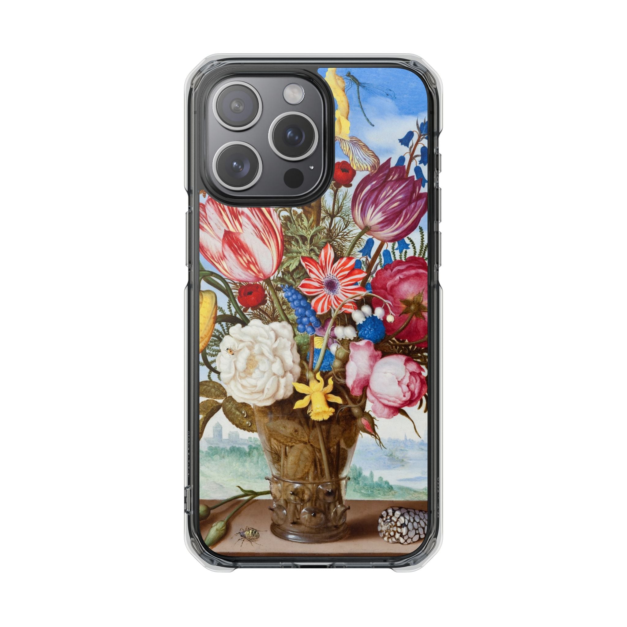 Bouquet of Flowers by Ambrosius Bosschaert - Magnetic Clear Impact Case