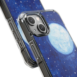 Image of Night Moon - Magnetic Clear Impact Case