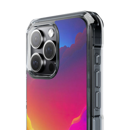 Rainbow Clouds - Magnetic Clear Impact Case