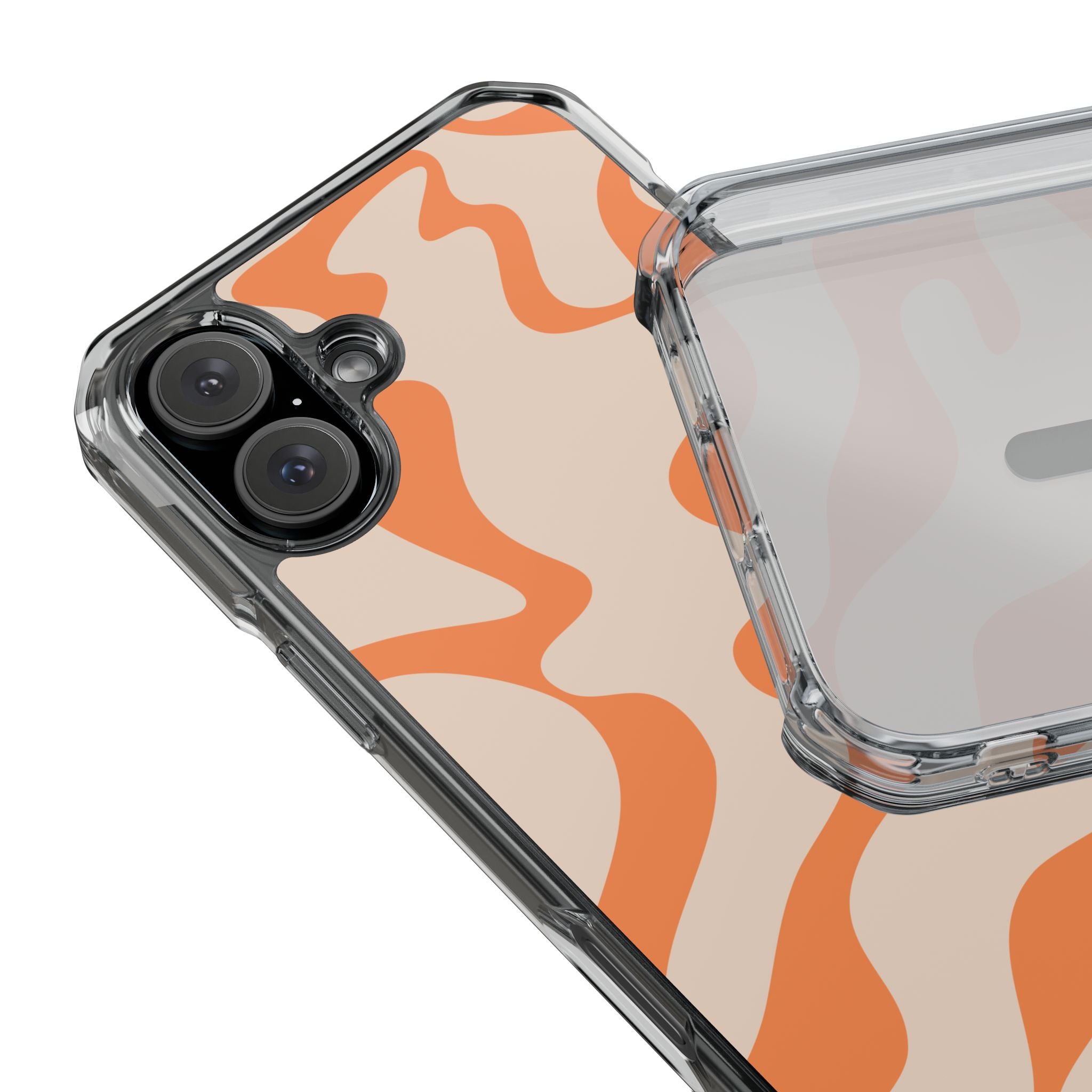 Retro Ripples - Magnetic Clear Impact Case