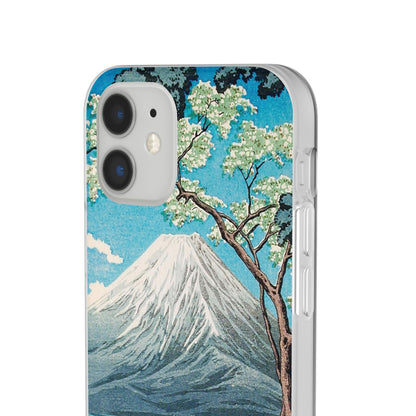 Mount Fuji from Lake Yamanaka - Flexi Case
