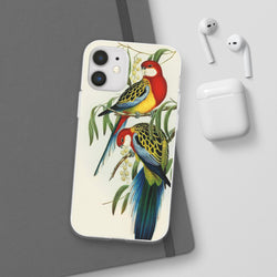 Image of Rosehill Parakeet by Elizabeth Gould - Flexi Case