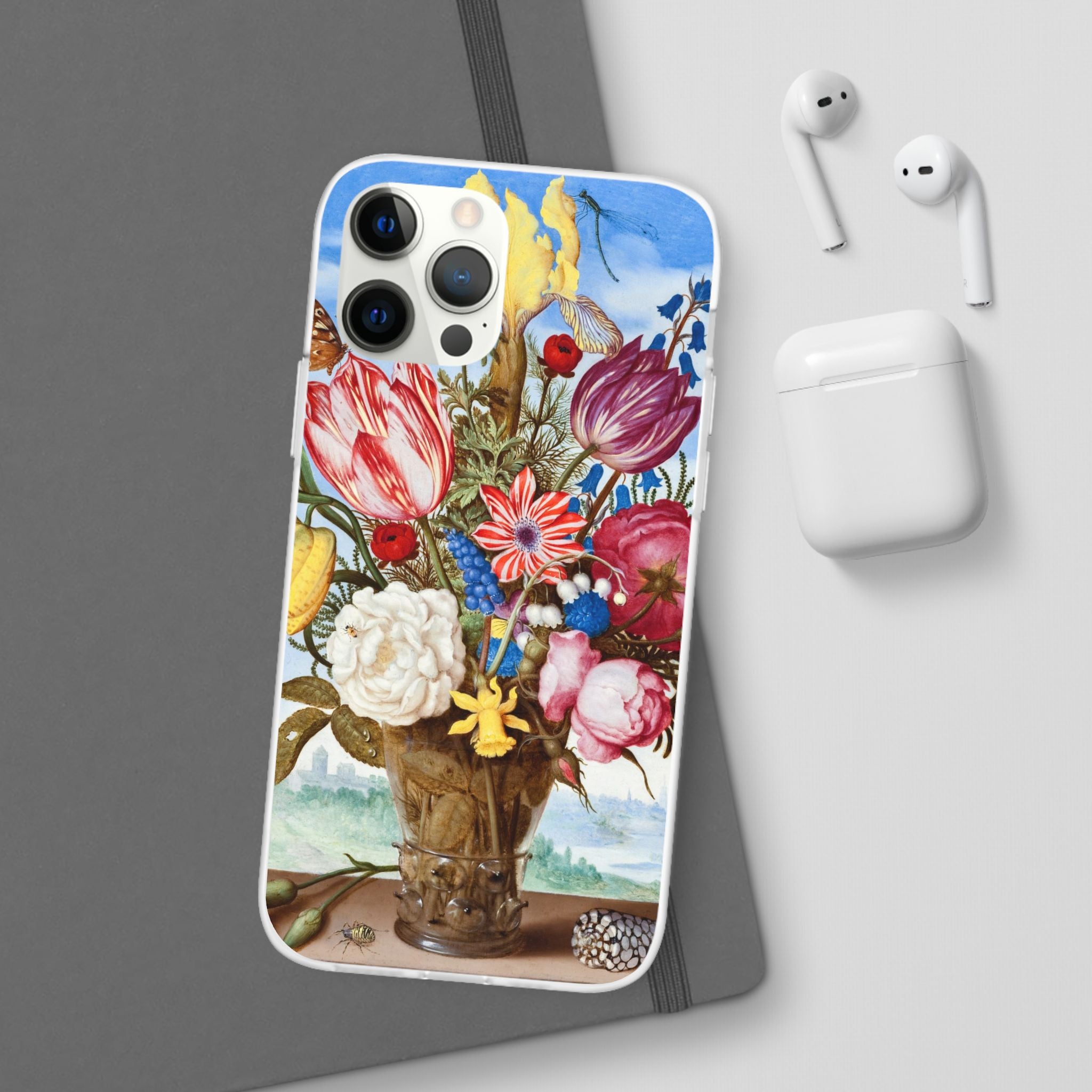 Bouquet of Flowers by Ambrosius Bosschaert - Flexi Case