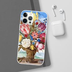 Image of Bouquet of Flowers by Ambrosius Bosschaert - Flexi Case