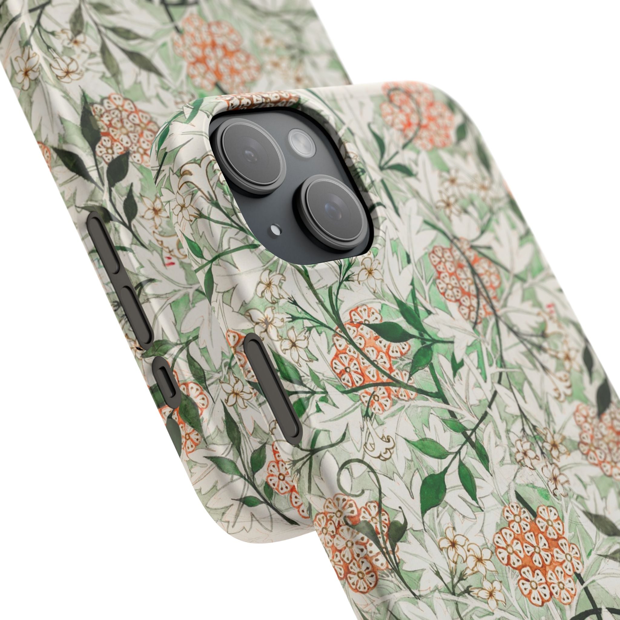 William Morris's (1834-1896) famous Jasmine pattern artwork - Snap Case