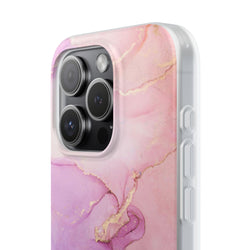 Image of Pink Marble - Flexi Case