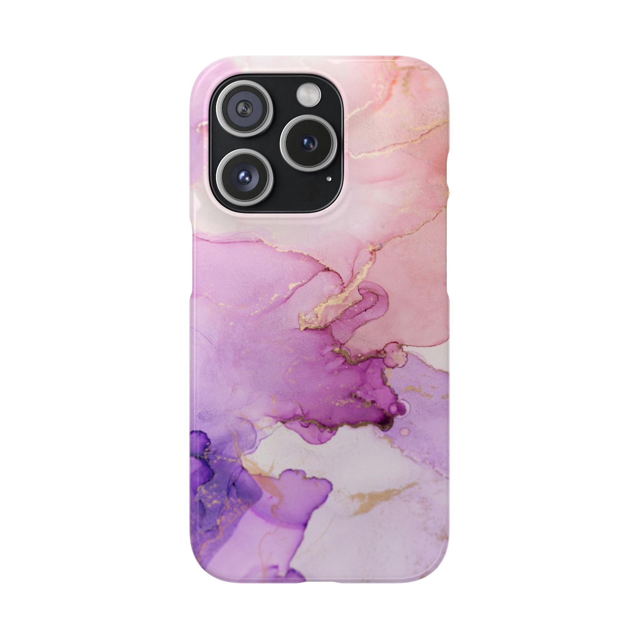 Pink Marble - Snap Case