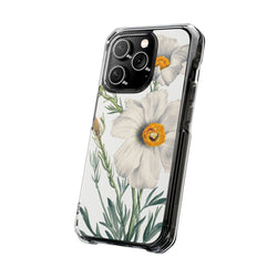 Image of Matilija Poppy by Mary Vaux Walcott - Magnetic Clear Impact Case