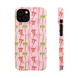 Image of Christmas Ribbon - Snap Case