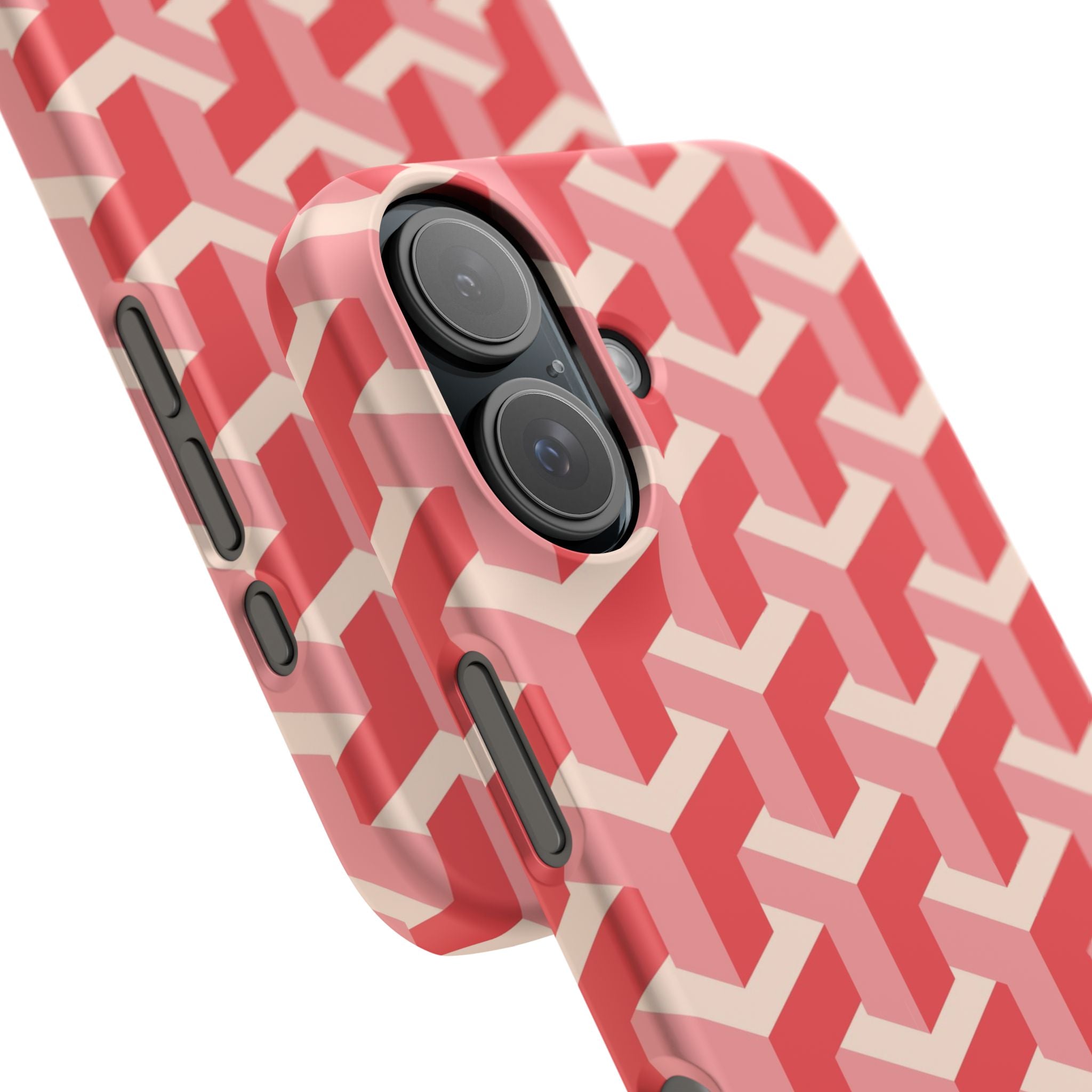 Pink Geo - Snap Case