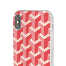 Image of Pink Geo - Flexi Case