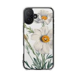 Image of Matilija Poppy by Mary Vaux Walcott - Magnetic Clear Impact Case