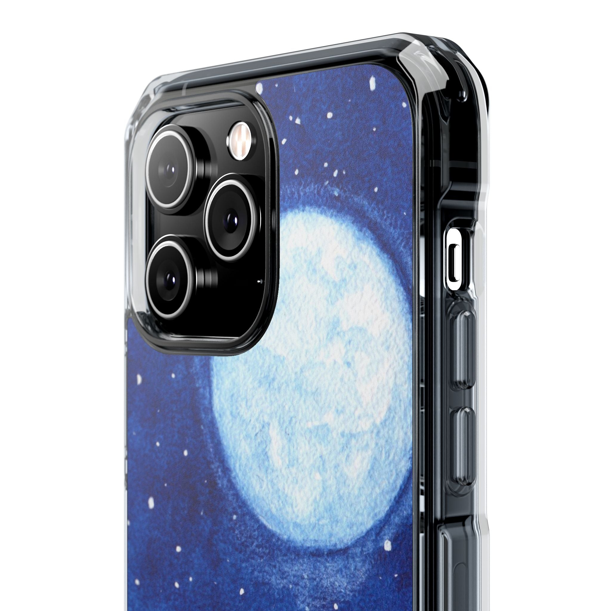 Night Moon - Magnetic Clear Impact Case