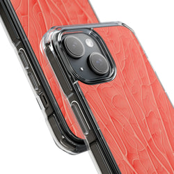 Image of Coral - Magnetic Clear Impact Case