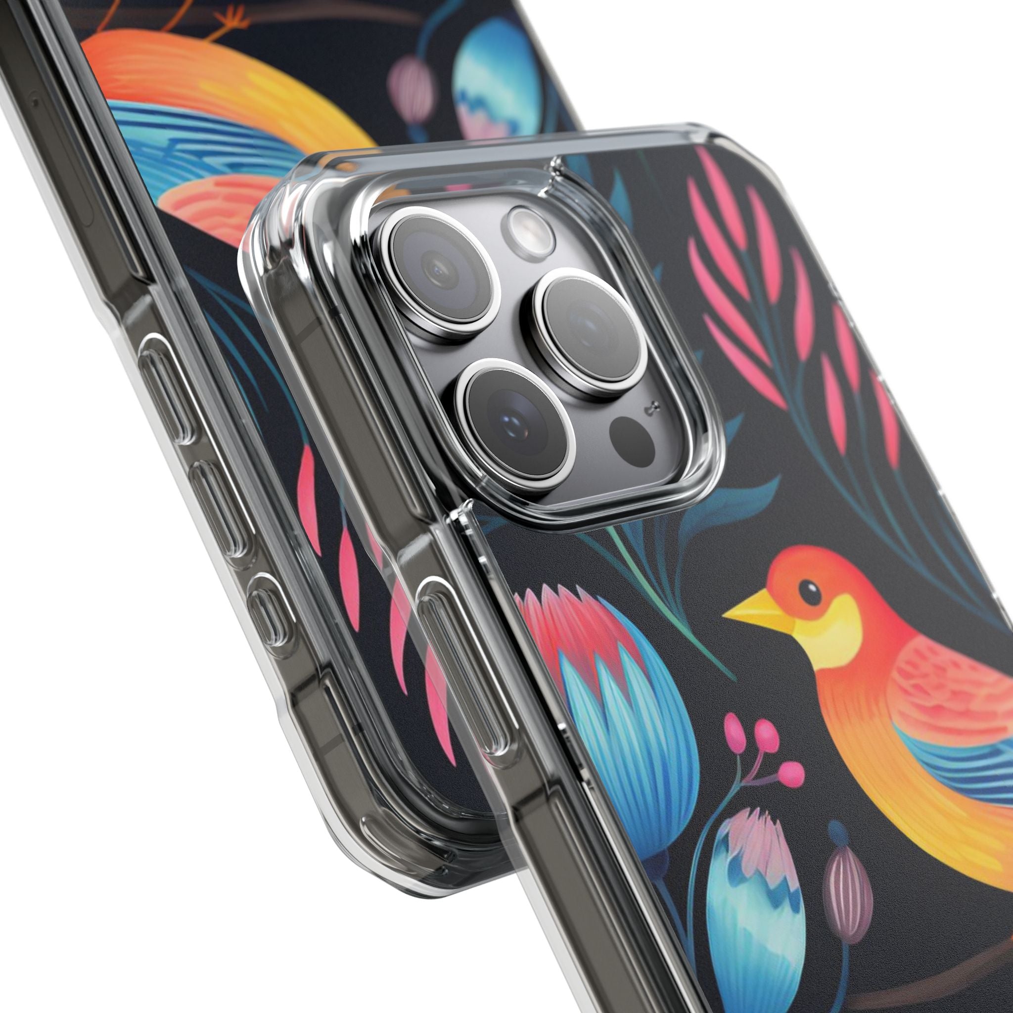 Bright Birds - Magnetic Clear Impact Case