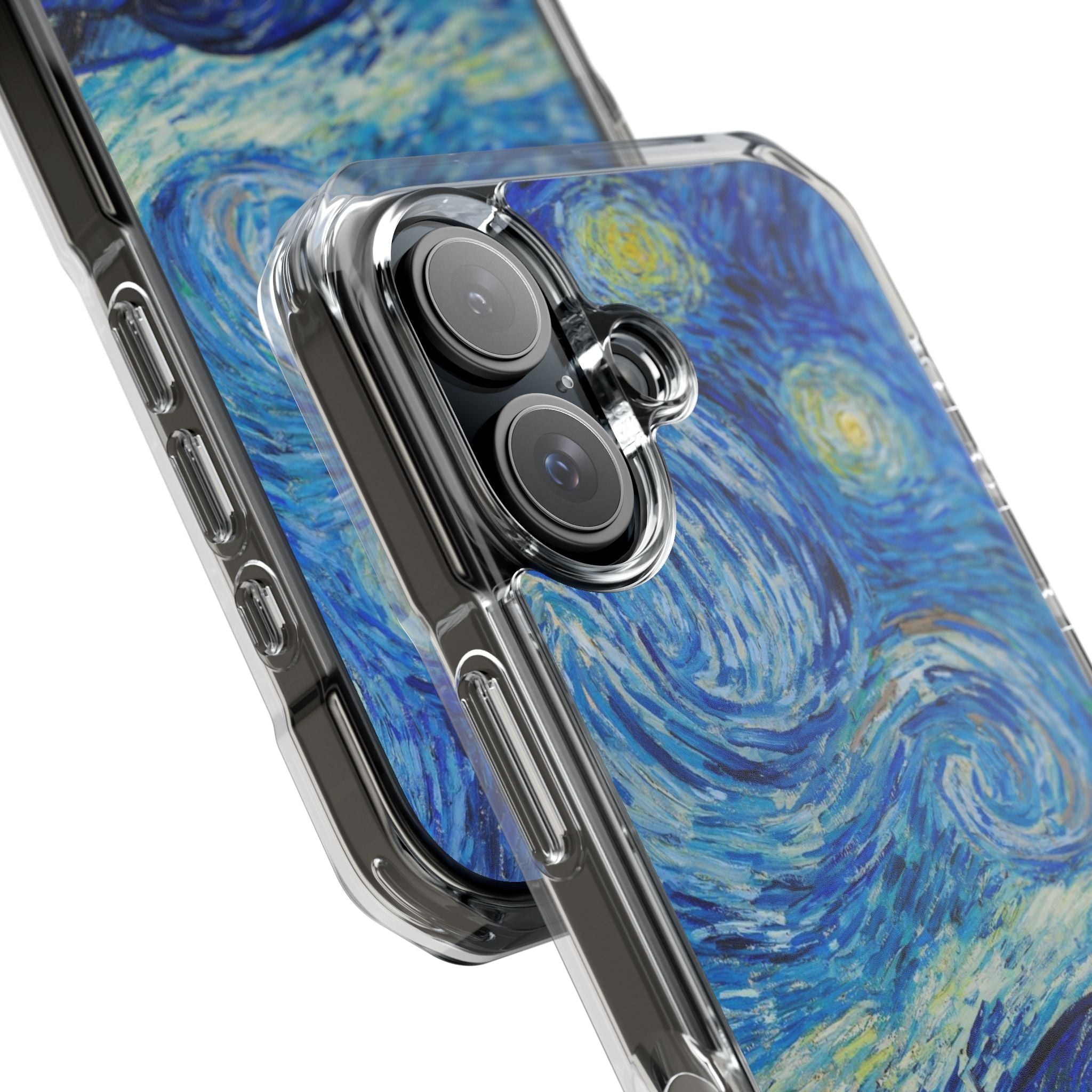 Vincent Van Gogh's The Starry Night - Magnetic Clear Impact Case