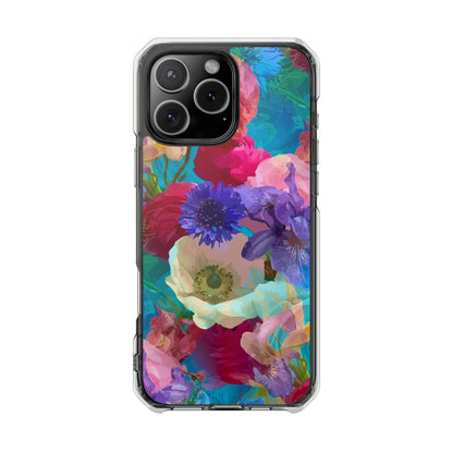 Poppy Rose - Magnetic Clear Impact Case