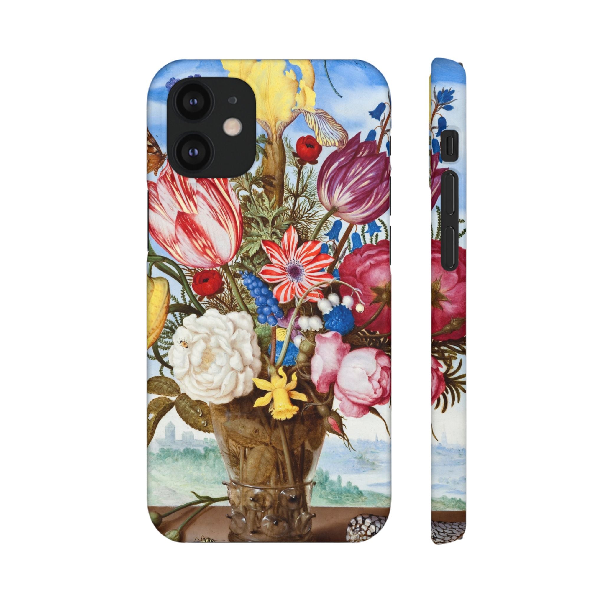 Bouquet of Flowers by Ambrosius Bosschaert - Snap Case