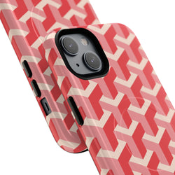 Image of Pink Geo - Tough Magnetic Case