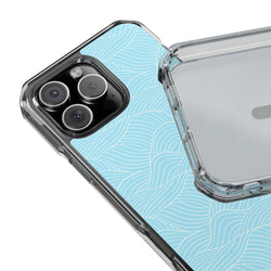 Image of Ocean Lines - Magnetic Clear Impact Case