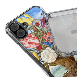 Image of Bouquet of Flowers by Ambrosius Bosschaert - Magnetic Clear Impact Case